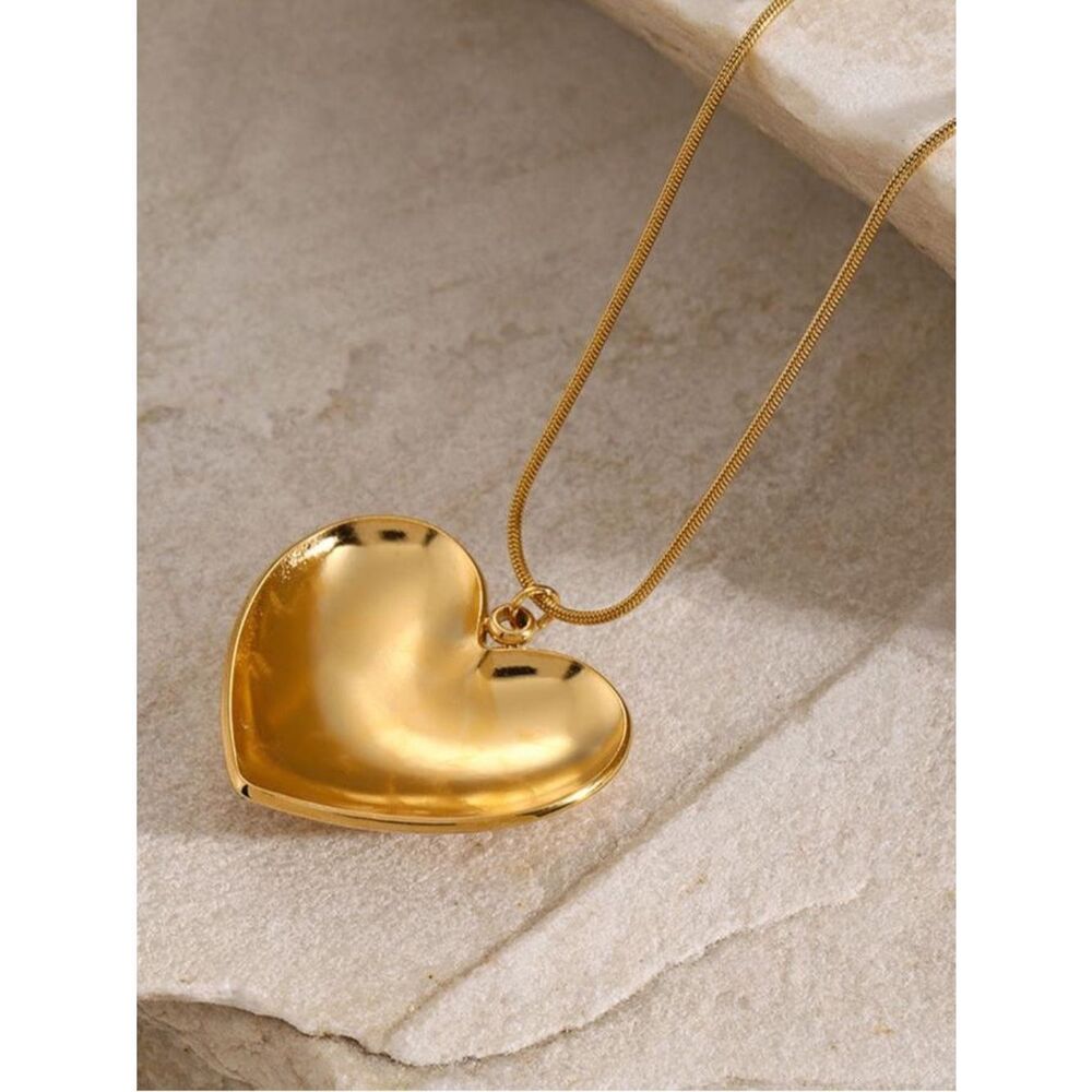 Heart Pendant Necklace #2575 - Picture 2 of 6